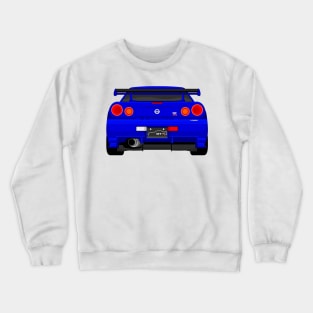 GTR R34 DARK-BLUE Crewneck Sweatshirt